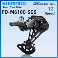 SHIMANO DEORE M6100 12v Rear Derailleur RD-M6100-SGS SHIMANO SHADOW RD+ 1x12-Speed Original Parts