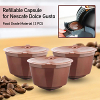 Kapsul Kopi iCafilas Refillable Mesh 3 PCS untuk Mesin Nescafe Dolce Gusto - F457