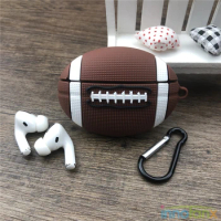 Cute Rugby Case For Boys Men For Airpods 1/2/3/Pro Silicone Cases For Apple Airpods2 Bluetooth Earphone Cover Sports Soft Shell