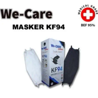 We-Care plus+ kf94 4ply surgical mask masker medis dewasa 20pcs