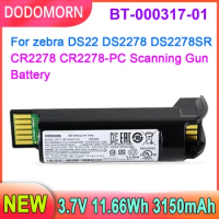 DODOMORN BT-000317-01 BTRY-DS22EAB0E-00 High Quality Battery For Zebra DS22 DS2278 DS2278SR CR2278 C