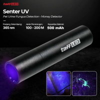 Senter LED Ultraviolet Flashlight LED Sistem Cas