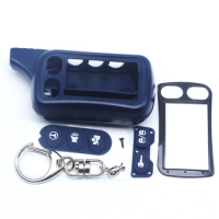 TZ9010 Case Keychain Tamarack for 2 way Car Alarm System Tomahawk TZ-9010 TZ-9030 TZ9030 key Fob TZ 9010 9030 LCD Remote Control