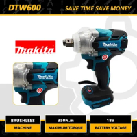 Makita DTW285 Electric Wrench Drill Body 18V Impact Wrench DTW285 Cordless Only Lithium Professional Power Tools