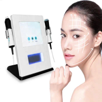 Multifunctional 3-in-1 Facial Skincare Machine Oxygen Jet Peeling Deep Cleansing Firming Skin Whitening RF Beauty Equipment