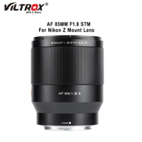 VILTROX 85mm F1.8 Nikon Z Lens Auto Focus Portrait Prime Lens Full Frame for Nikon Z Mount Camera Lens Z5 Z50 Z6 Z6II Z7II ﻿Z8