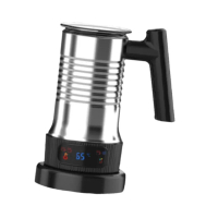 Electric Milk Steamer, Automatic Milk Frother & Warmer, 4 in 1 Milk Steamer for Hot and Cold Milk Fr