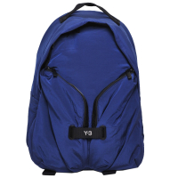 Y-3 TECH BP 高質感尼龍品牌字母Y-3 Logo刺繡山本耀司後背包(寶藍色/IK7225)