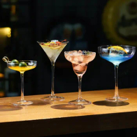 Glass Cocktail Glasses Ins Margarita Glasses Martini Glasses Wine Bar Highball Creative Wine Glasses