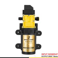 Paket Pompa Sinleader SL 4500 + Adaptor 12V 5A + Nipple Full Kuningan
