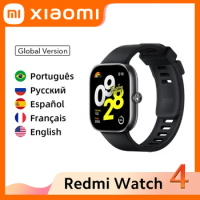 Global Version Xiaomi Redmi Watch 4 Smartwatch 1.97" AMOLED Display 20 Days Battery Heart Rate SpO₂ Monitor GNSS Fitness Tracker