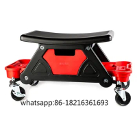 Multipurpose toolbox, storage box, swivel chair assembly, portable work swivel chair