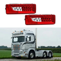 24V LED Tail Light Combination Rear Lamps With Buzzer For Scania G400 G450 Heavy Truck 2380954