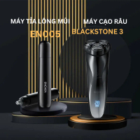 Máy cạo râu Enchen Blackstone 3 chống nước IPX7, tích hợp tông đơ nhỏ, lưỡi dao nổi 3D - BH 6 tháng
