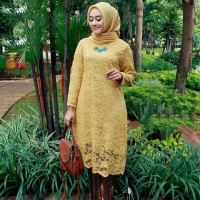 Promo Kebaya Tunik Setelan Kebaya Tunik Brukat Kebaya Pesta Kebaya Kekinian 2023 Kebaya Brukat Ld 13