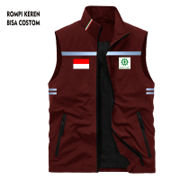 Promo !!! Rompi Safety Proyek Lapangan / Rompi Proyek Safety / Rompi Safety Tactical / Rompi Kerja L