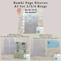 Bambi Sleeve Page A5 1P 2P 4P KPOP PC Photocard,MPC,Polaroid,Postcard