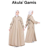 JAS HUJAN GAMIS SYAR'I PREMIUM BEST QUALITY XL BIRU NAVY