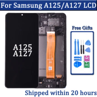 6.5" LCD For Samsung A12 Nacho LCD A127 Touch Screen A125 Digitizer Assembly For Samsung A12 A125 LCD Display