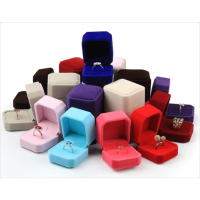 Kotak Cincin Box Cincin Tempat Perhiasan Mini Jewelry Box Ring Box Tempat Cincin Ring Travel Box 
