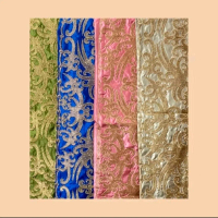 Rok Lilit Bordir Bawahan Brukat Dan Kebaya Motif Etnik Dayak Kalimantan - Modeluv Kain Mewah Wisuda