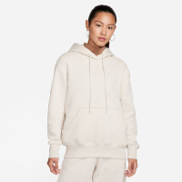 NIKE 長袖上衣 女款 帽T 運動 AS W NSW PHNX FLC OS PO HOODIE 米白 DQ5861-104