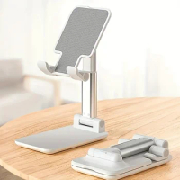 Desk Mobile Phone Holder Stand For IPhone 15 14 13 IPad Xiaomi Adjustable Desktop Tablet Holder Universal Table Cell Phone Stand