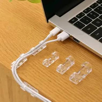 Cable Clip Klip Kabel Organizer Besar 16pcs 20pcs Hitam 20pcs