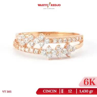 Cincin Emas Kadar 6K Wahyu Redjo CC-6K 31558231-PMR