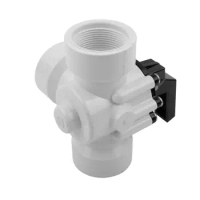 3-Way Diverter Valve 3-way Valve Plastic Regulate The Heating Power Replacement Solar Parts White Air Beds Air Pumps