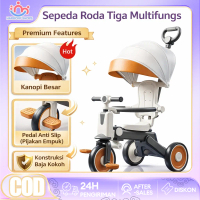 Kids Sepeda Roda Tiga Lipat Multifungsi Sepeda Anak Laki Laki Tricycle Exotic