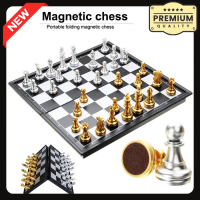 Travel Chess Folding Magnetic Set For Kids Or Adults Chess Board Game Set Permainan Chess Bermegnet
