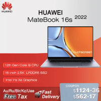 2022 HUAWEI MateBook 16s Laptop i5-12500H/ i7-12700H/ i9-12900H 16GB 512GB/1TB Notebook 16-inch 2.5K Touchscreen SSD Netbook