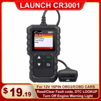 LAUNCH X431 CR3001 ALL OBD2 Scanner Car Diagnostic Tools Automotive Professional Code Reader Check Engine Free Update pk ELM327