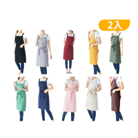 【喵汪森林】買一送一 日式圍裙(多種顏色可選/工作圍裙/廚房用/烘培用/圍裙)