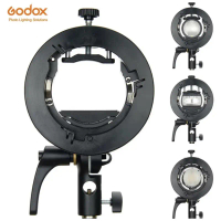 พร้อมส่ง GODOX S2 Bowens Mount แฟลช S-Type Bracket สำหรับ GODOX V1 V860II AD200 AD400PRO Snoot Softb