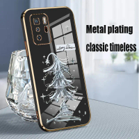 pohon Natal phone case for Xiaomi Poco X3 GT,Christmas tree pattern,cute,TPU material,Christmas tree