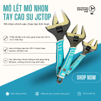 Jctop Mỏ Lết Mỏ Nhọn Jctop Tay Cầm Bọc Nhựa Chống Trượt Thân Thép Cứng Cáp Chịu Lực Cao Đa Dụng Tron