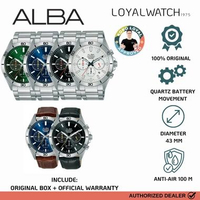 Jam Tangan Alba Active Pria Chronograph AT3H21 AT3H25 AT3H27 AT3H29 AT3H33 AT3H31 Original Garansi R