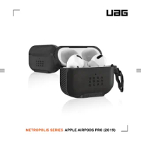 【UAG】AirPods Pro 耐衝擊保護殼-皮革黑(UAG)