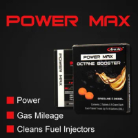 6 Pack Arashi Octane Booster Motorcycle Car Gas Additive Fuel Saver Energy Saver Engine Oil Additive Injector Cleaner Clean