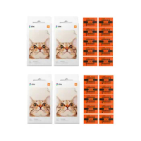 ZINK Pocket Photo Paper Self-adhesive Photo Print Sheets For Xiaomi 3-inch Mini Pocket Photo Printer Only Paper