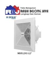Exhaust Fan SEKAI Plafon 12in MVF1293 Plafon 12 inci