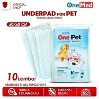 Onemed Underpad 60 X 60 Onepet Isi 10 60x60 One Pet Under Pad Hewan Medis