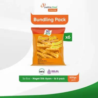 So Eco Chicken Nugget Stick - Naget Stik Ayam 500gr - Isi 6 pack