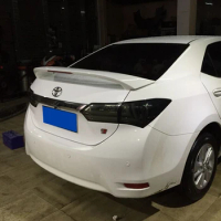 For Toyota Corolla Altis 2014-2018 Spoiler ABS Plastic Rear Trunk Wing Car Body Kit Accessories