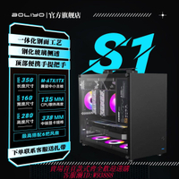 【30天熱銷923件】博麗優 S1手提便攜迷你MINI-ITX機電腦小機箱matx主板側透主機箱