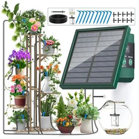 Alat Siram Otomatis Penyiram Tanaman Tenaga Surya Automatic Drip Irrigation Timer Flower Watering