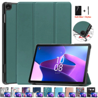 Tablet Case for Lenovo Tab M10 Plus 3rd Gen 10 6 inch Xiaoxin Pad 2022 Flip Stand Smart Cover for Lenovo Tab M10 3rd Gen Case