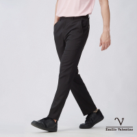 Emilio Valentino 范倫鐵諾男裝 舒適透氣彈力速乾機能休閒褲_黑色(15-4A8917)